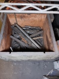 Wooden Crate of Bits, Reamers, and Other Items