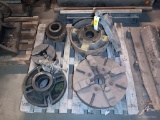 Pallet of Lathe Chucks