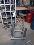 Metal Angled Rolling Cart