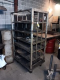 Metal 6 Shelf Rack
