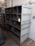Metal Shelving Holder with 16 Pockets 28 x 57 x 67