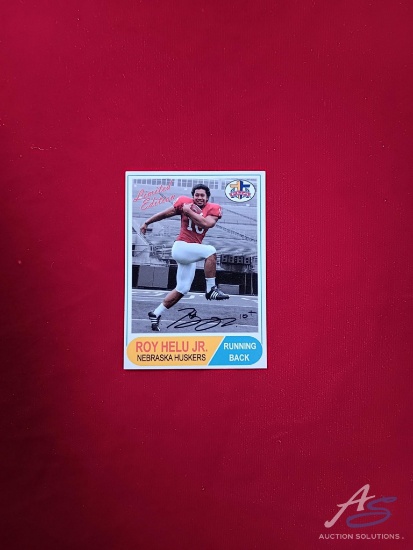 Roy Helu Jr. Autographed FCA Trading Card