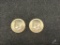 (2) 1776-1976 Kennedy half dollars