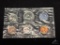 1964P Mint Set, (3) 90% Silver coins