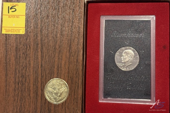 1971 Eisenhower US Proof Dollar