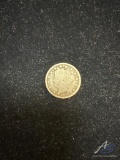 1910 Silver V cent