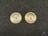 (1) 1973 & (1) 1974 Kennedy Half Dollar