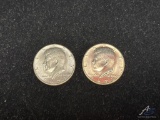 (2) 1973 Kennedy Half Dollars