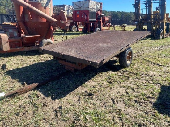 12 ft. single axle metal trailer - NO TITLE