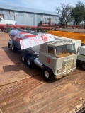 Model Fuel truck and trailer