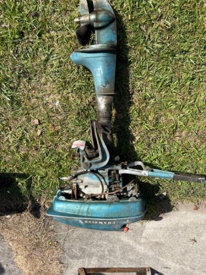 Champion boat motor