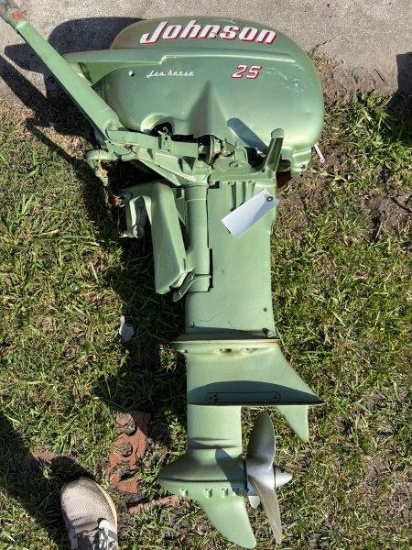 Johnson Seahorse 25 boat motor