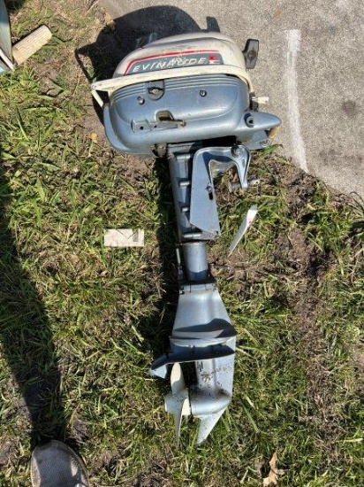 Evinrude III boat motor