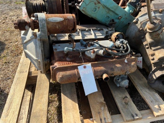 Crocker marine motor