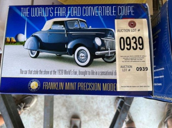 The World's Fair Ford Convertible Coupe