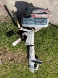Antique boat motor