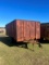single axle peanut trailer