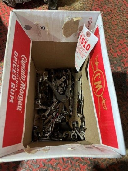 Box of open ended wrenches