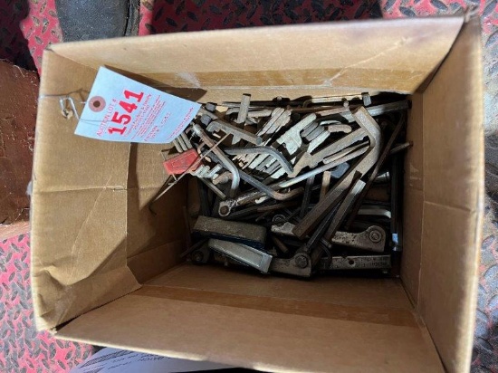 box of allen wrenches