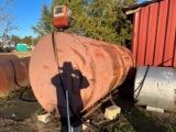 2000-gallon fuel tank with electric pump