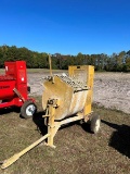 Cement mixer with Honda motor