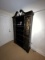 Black Chinoiserie Pagoda Cabinet