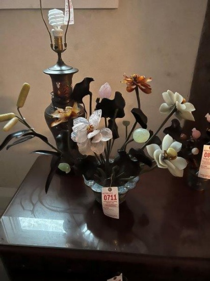 Vintage bonsai flower bouquet
