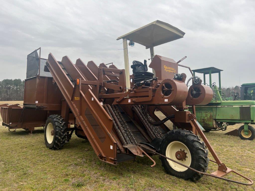 granville tobacco harvester Granville 2 row tobacco stripper