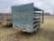 Dual axle plant tray trailer