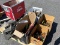 Pallet of wrenches, hammers, and tools