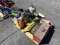 Pallet of misc tools
