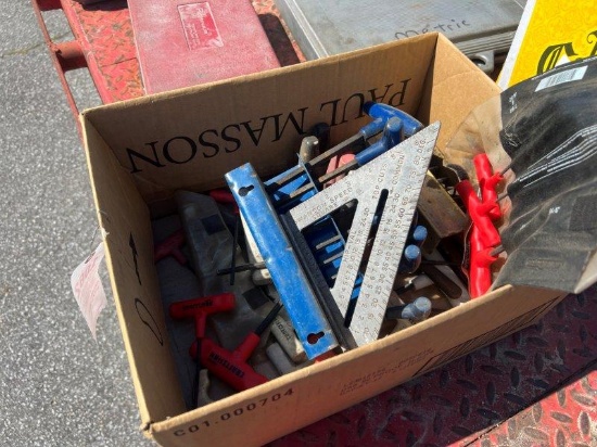 Box of allen wrenches