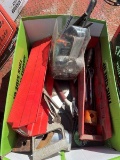 Box of misc tools