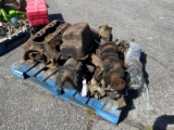 pallet of motor , trans and parts