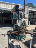 Central Machinery Heavy duty drill press and metal table