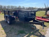 Hawke Electric Dump trailer