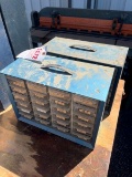 (2) small bins of screws