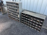 (2) bins with parts
