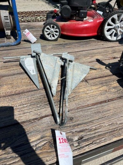 (2) boat anchors