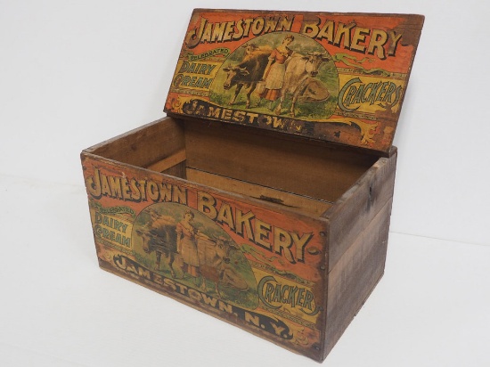 Jamestown Bakery dairy cream & cracker box