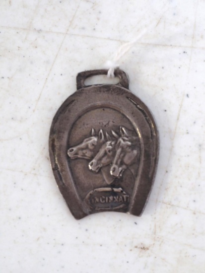 Watch fob made of coin silver