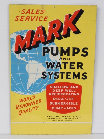 Mark Pumps & Water Systems sign