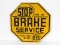 Stop Brake Service sign