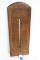 Eldridge Clothiers wooden thermometer