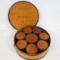 Wooden spice boxes