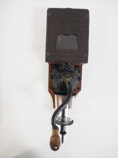 Arcade wall-mount coffee grinder