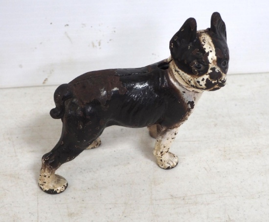Cast iron Boxer dog lighter