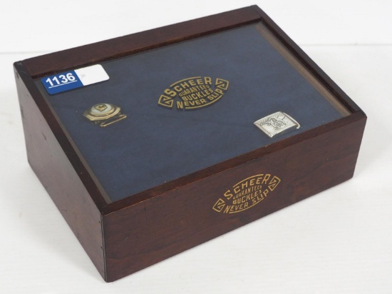 Countertop Scheer Buckles showcase