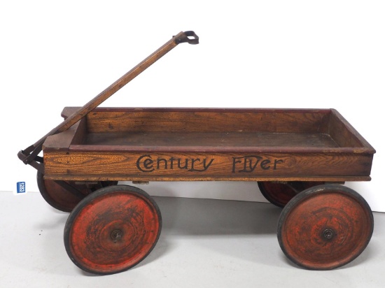 Wooden Century Flyer child's wagon