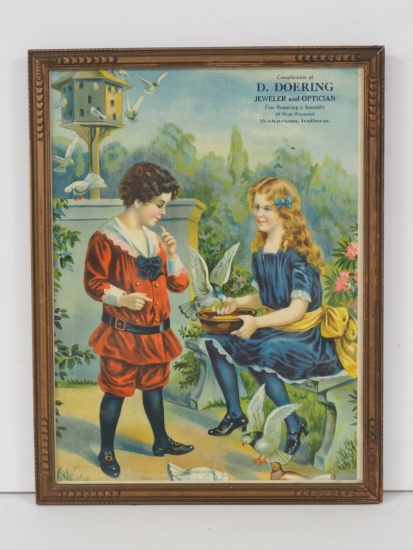 D. Doering Jewelers advertising poster